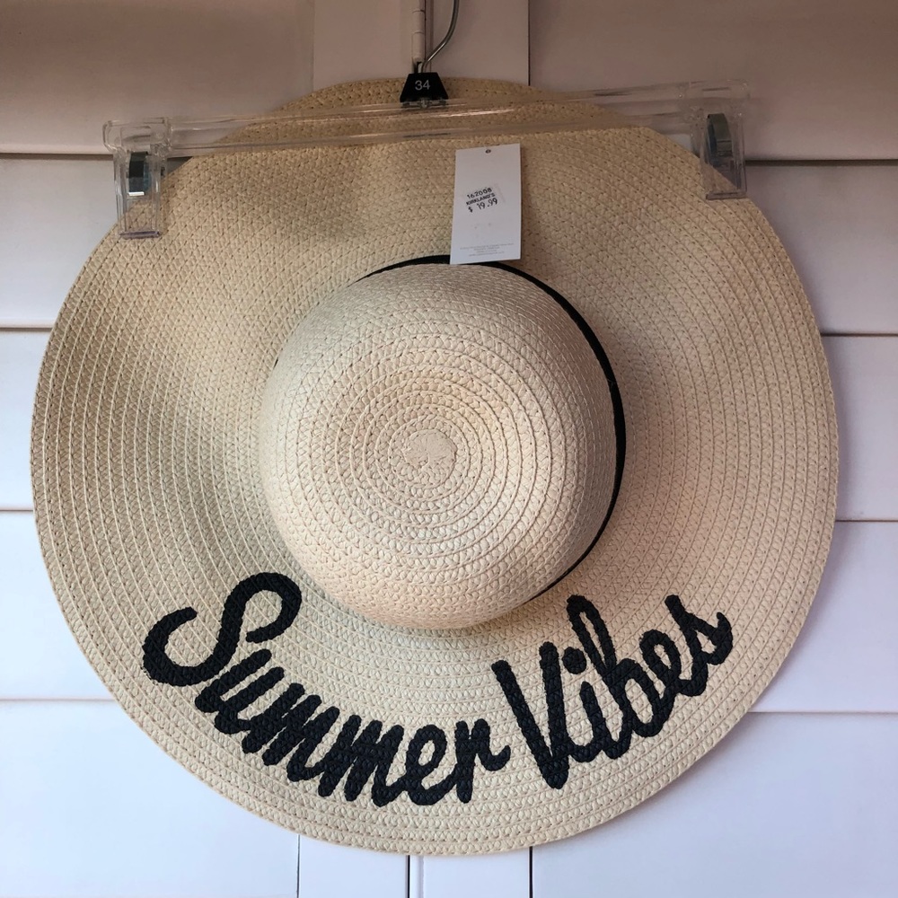 Trendy Floppy Summer Vibes Sun Hat
